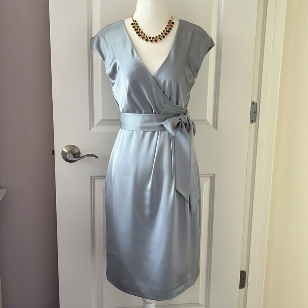 J Crew Silver Gray Dress Size 2
